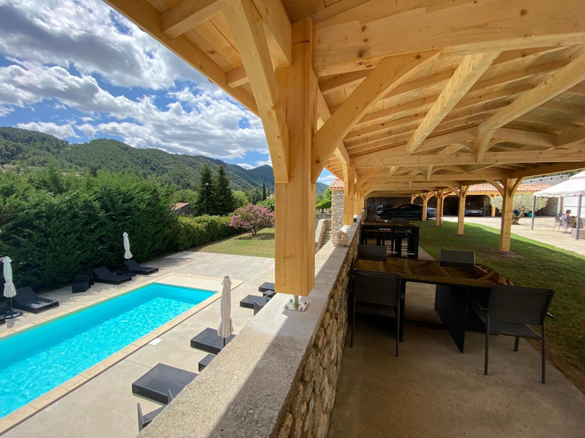 Domaine Les Buis Bed & Breakfast Saint-Fortunat-sur-Eyrieux Exterior photo